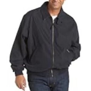 Vintage Mervyns 80s Weatherproof Bomber Jacket - Navy - XL